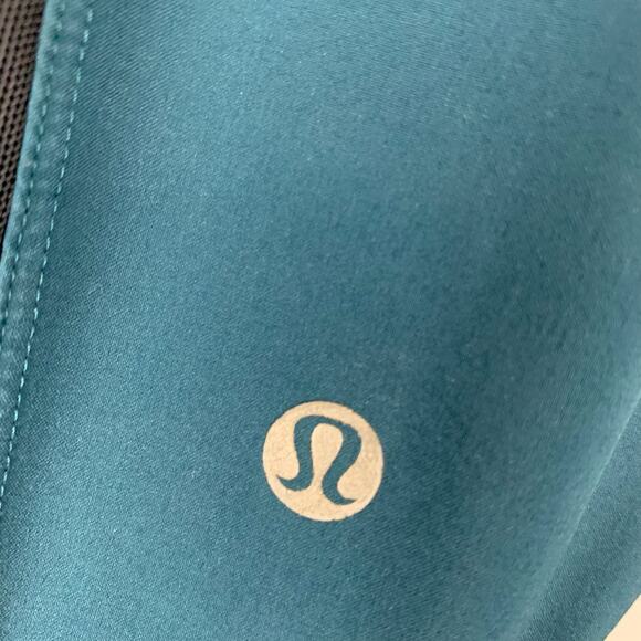 Lululemon Men's Shorts Pace Breaker Blue Green Activewear Size Large - Picture 4 of 8